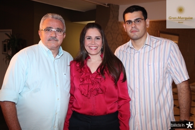 Alcimor, Fabiola e Daniel Rocha